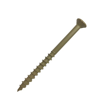 LIONMAX Deck Screws 2-1/2 Inch, Wood Screws #10 X 2-1/2", 50 PCS, Rust Resistant, Exterior Epoxy