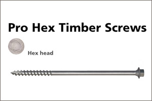 Product Focus: Carpenters Mate Pro Hex self-drilling timber screws