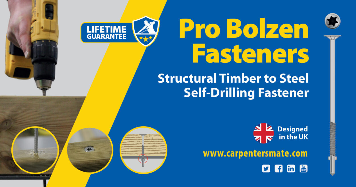 Fix wood to metal with Carpenter’s Mate: Introducing Pro Bolzen
